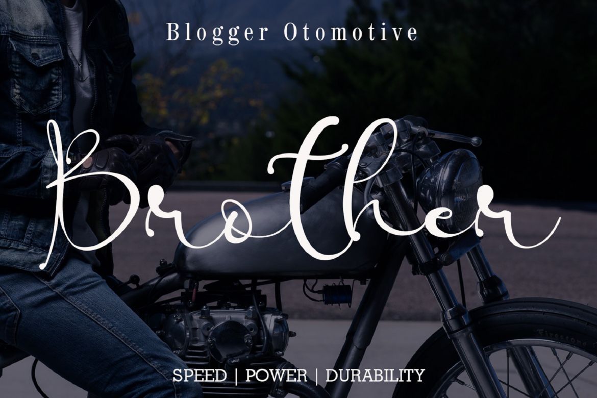 Banggar - Signature Font - view 7