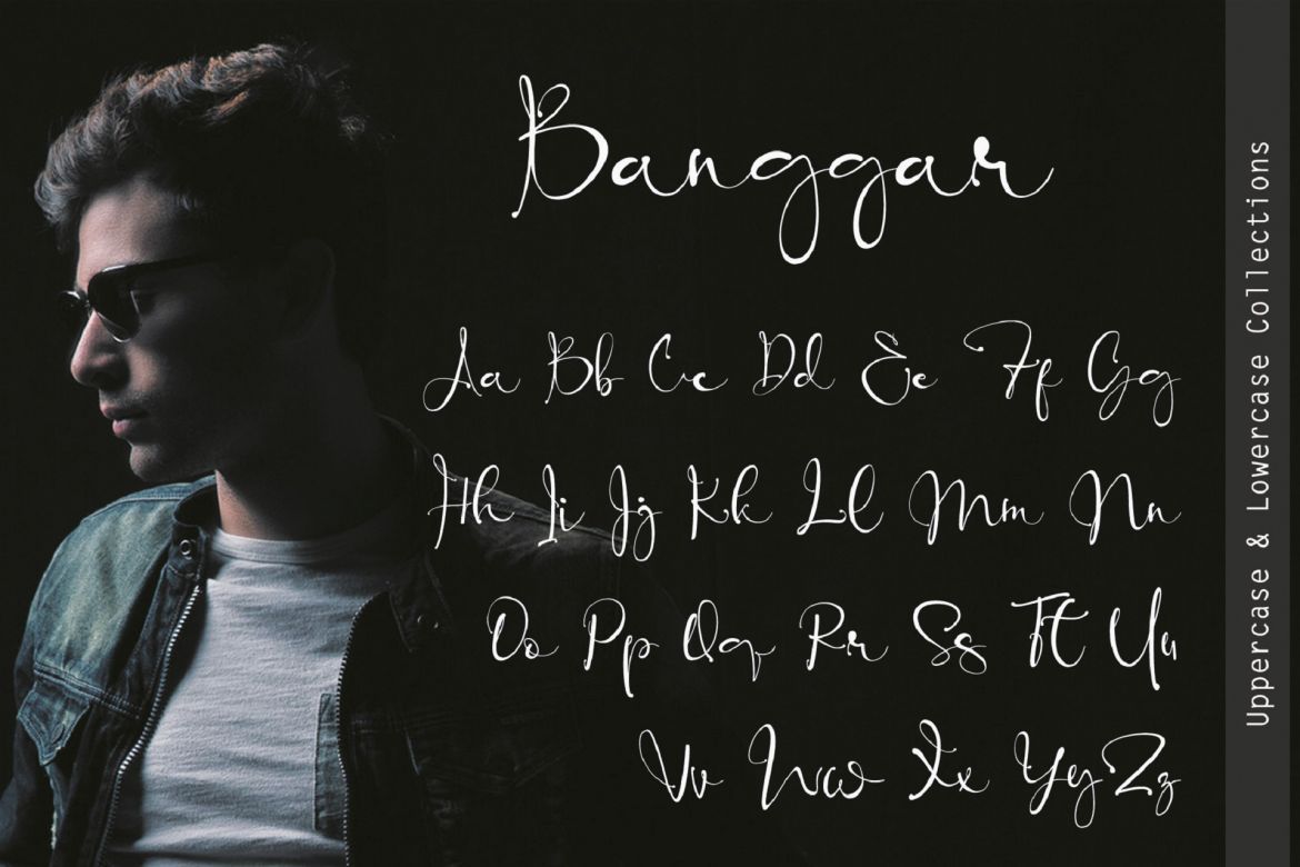 Banggar - Signature Font alternate