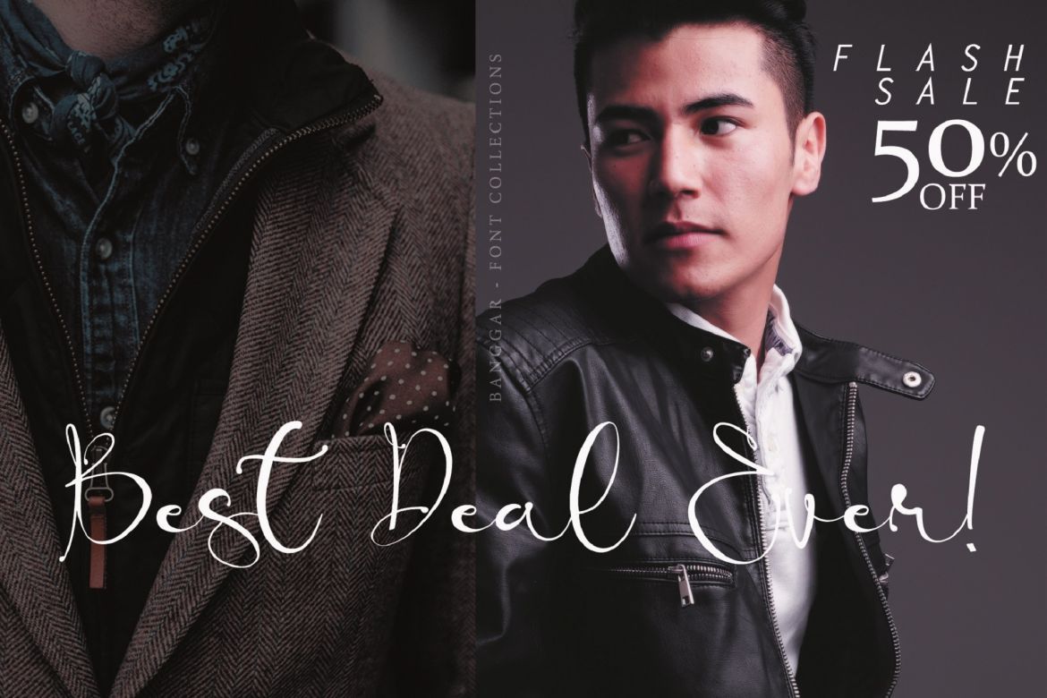 Banggar - Signature Font - view 9