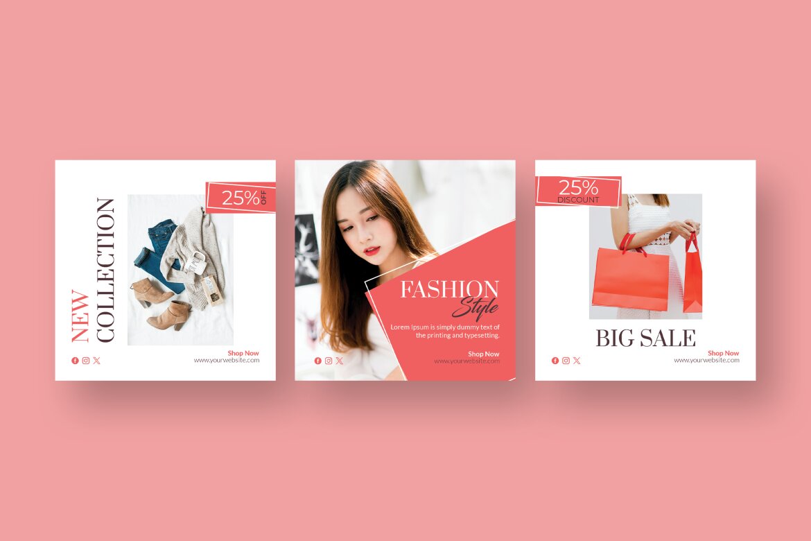 Fashion Style - Free Instagram Post - view 4