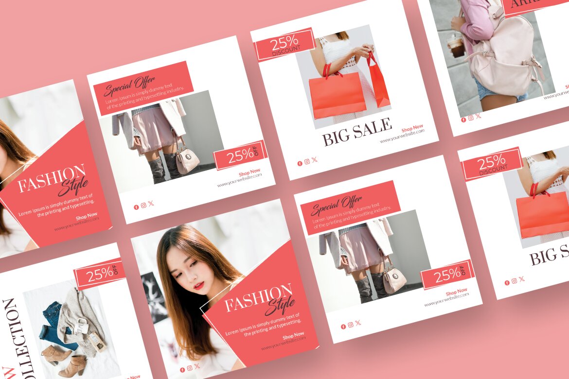 Fashion Style - Free Instagram Post alternate