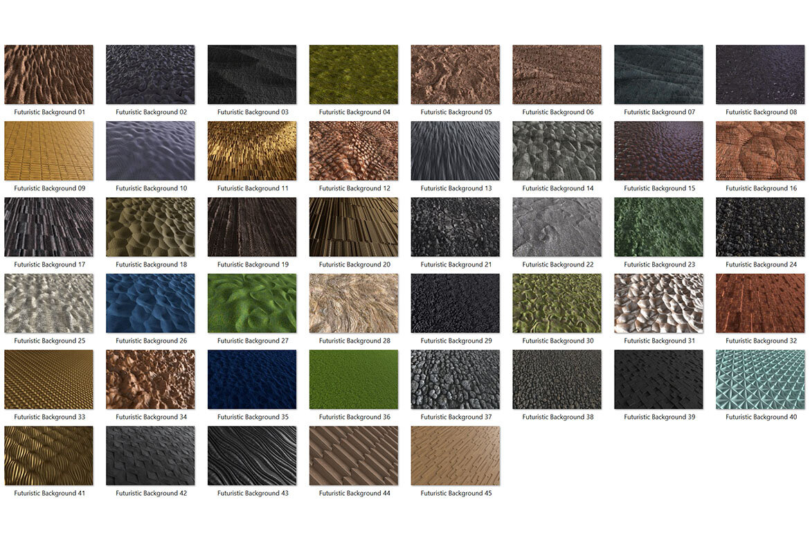 45 Free Futuristic 3D Backgrounds - view 5