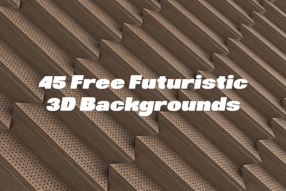45 Free Futuristic 3D Backgrounds