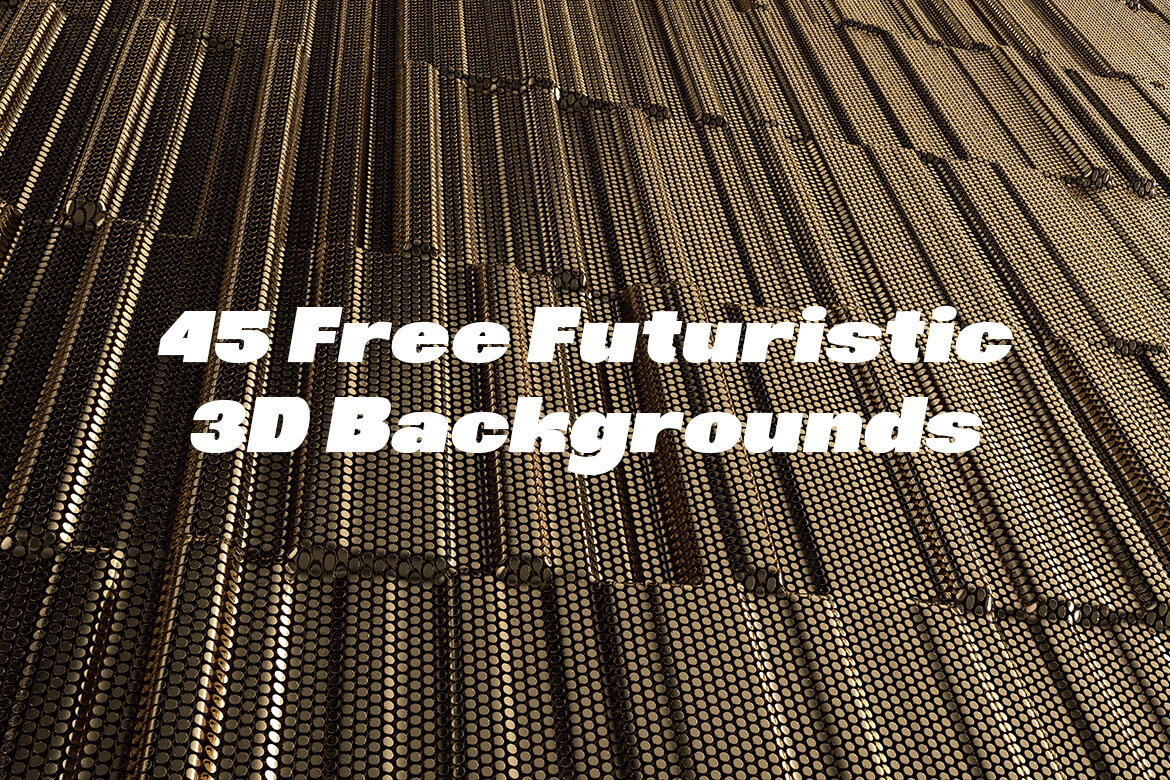 45 Free Futuristic 3D Backgrounds - view 3