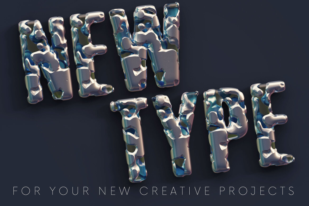 Terminator - Free 3D Alphabet - view 6