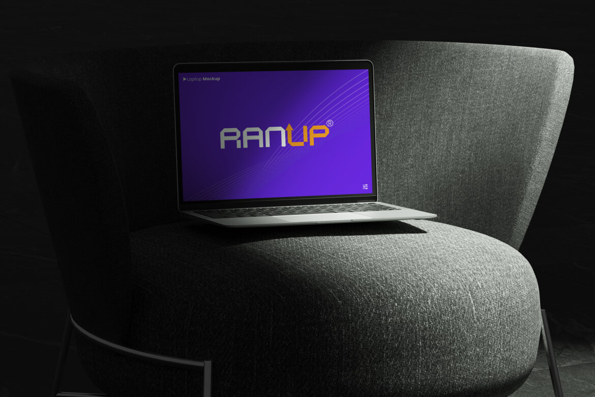 Elegant Laptop FREE Mockup alternate