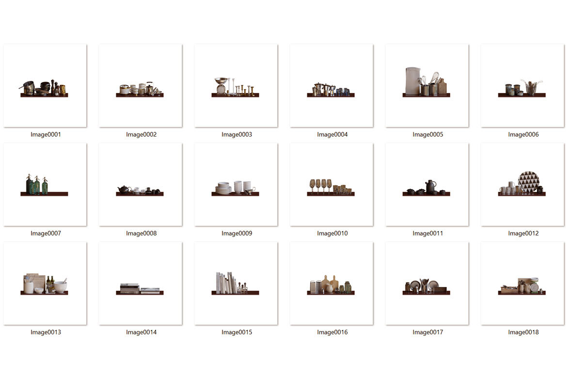 Kitchen Shelf & Frame - Free Mockup Creator - view 5