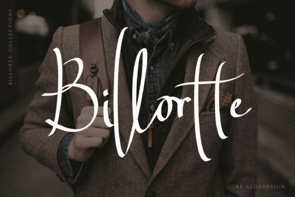 Billortte - Signature Font