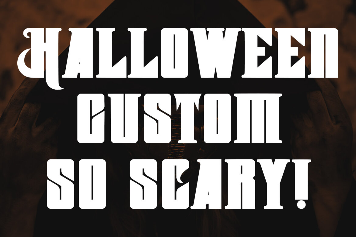 Rukest Blackletter FREE Font - view 4