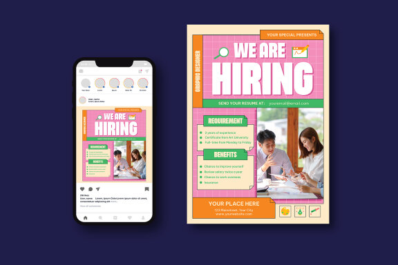 We Are Hiring FREE Flyer