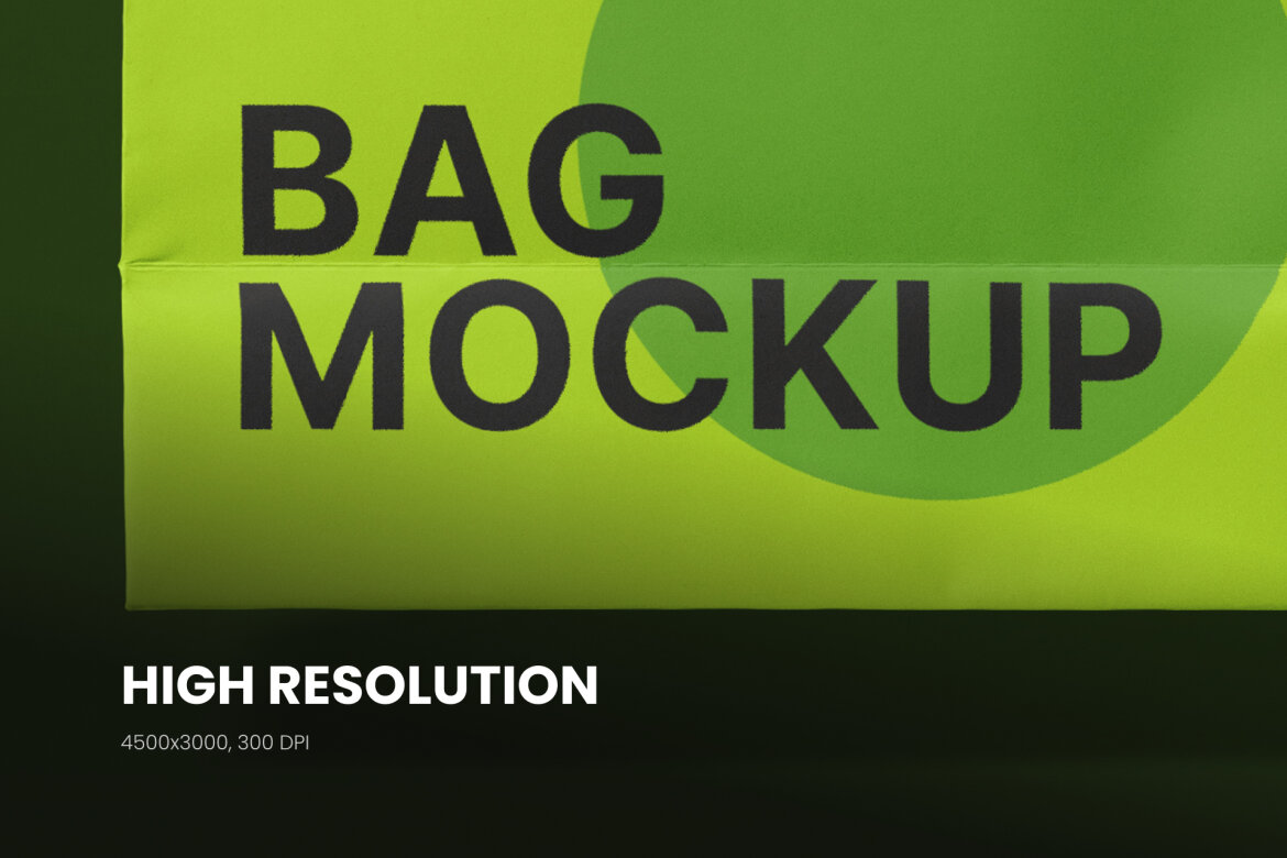 Paper Bag FREE Mockup vol009 - view 6