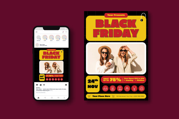 Black Friday Sale FREE Flyer