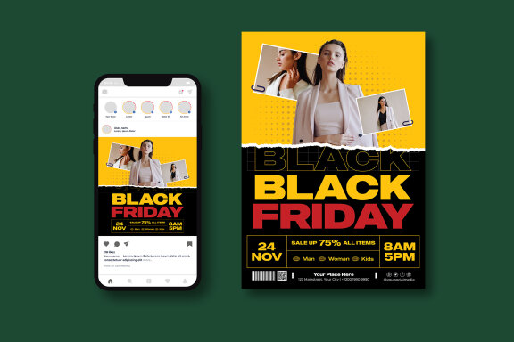 Black Friday Sale FREE Flyer
