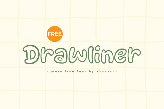 Drawliner FREE Font