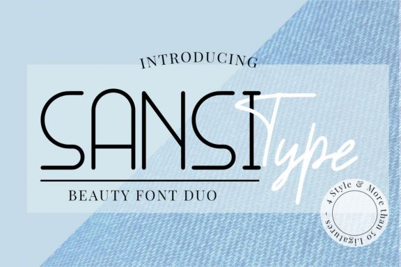 Sansi Type - Font Duo