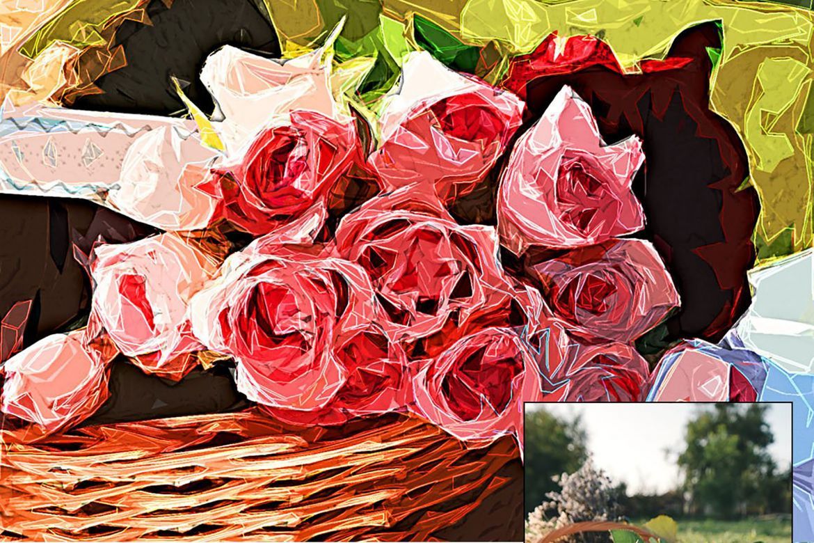 Cell Contour Photoshop Action - view 3