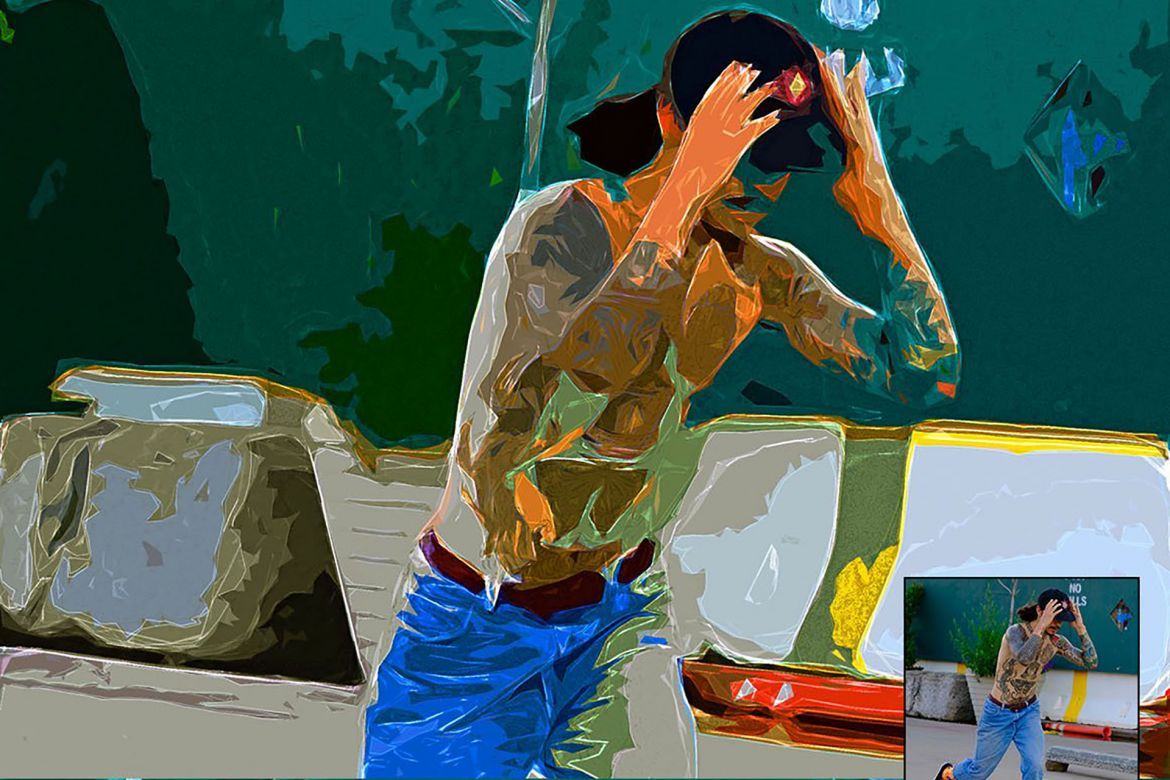 Cell Contour Photoshop Action - view 10