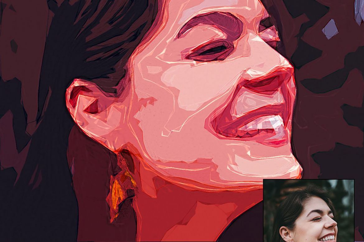 Cell Contour Photoshop Action - view 11