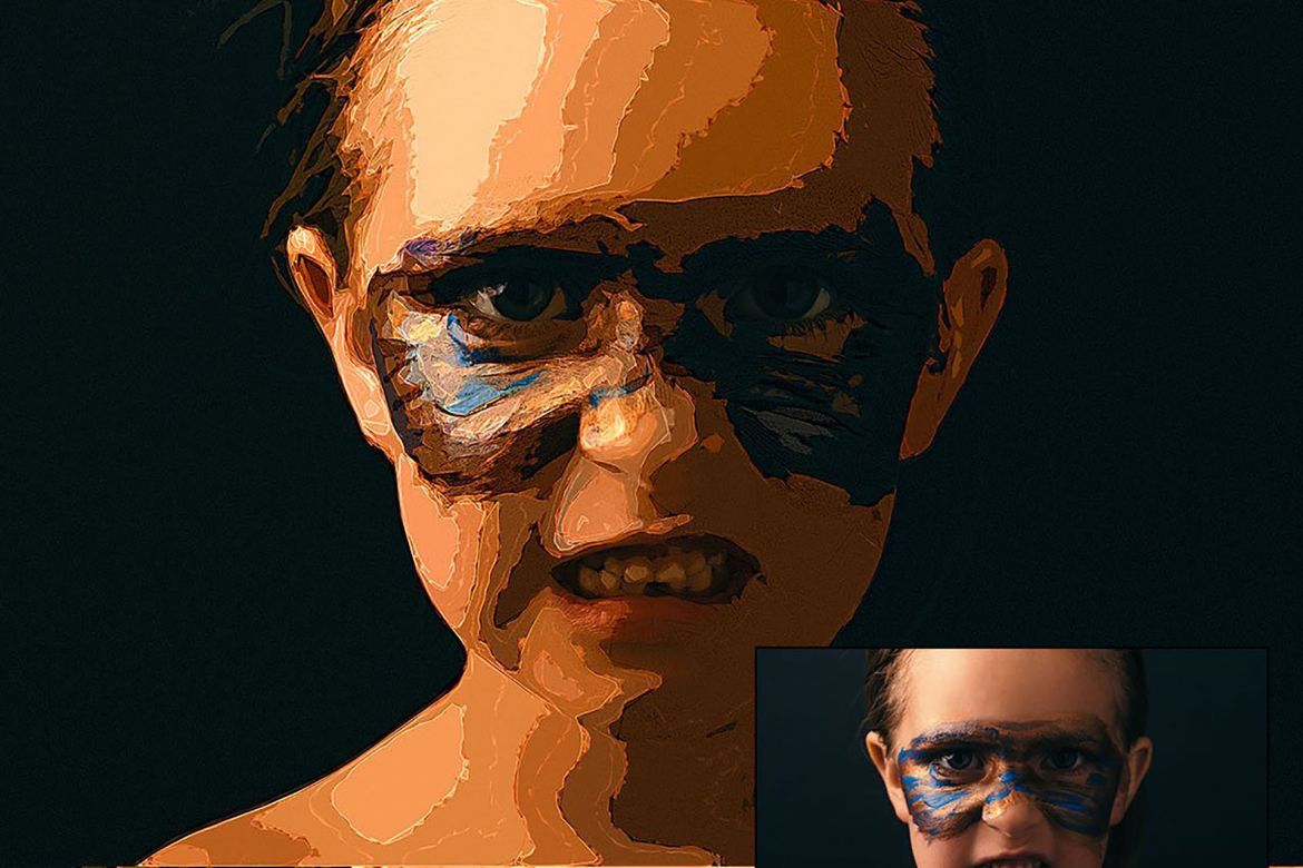 Cell Contour Photoshop Action - view 18