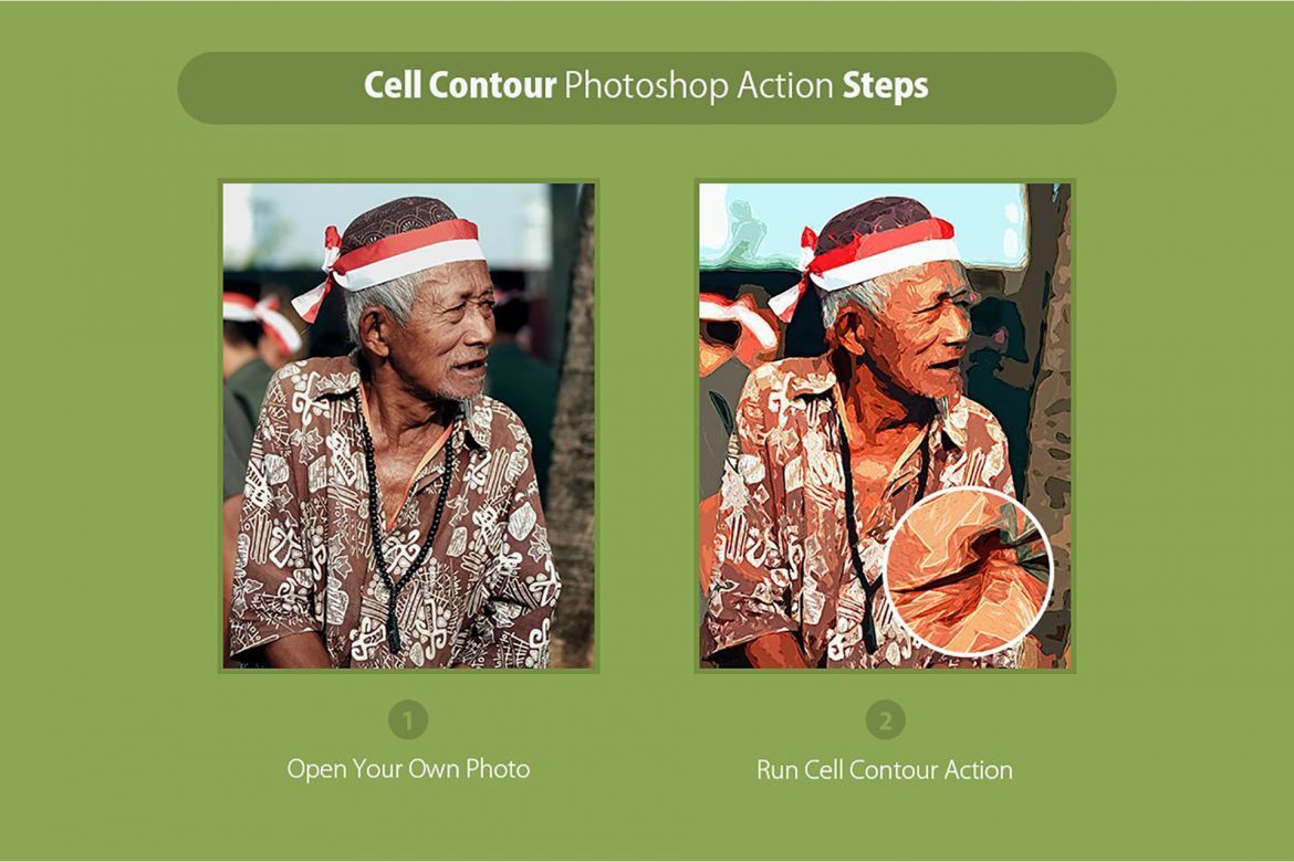Cell Contour Photoshop Action - view 20
