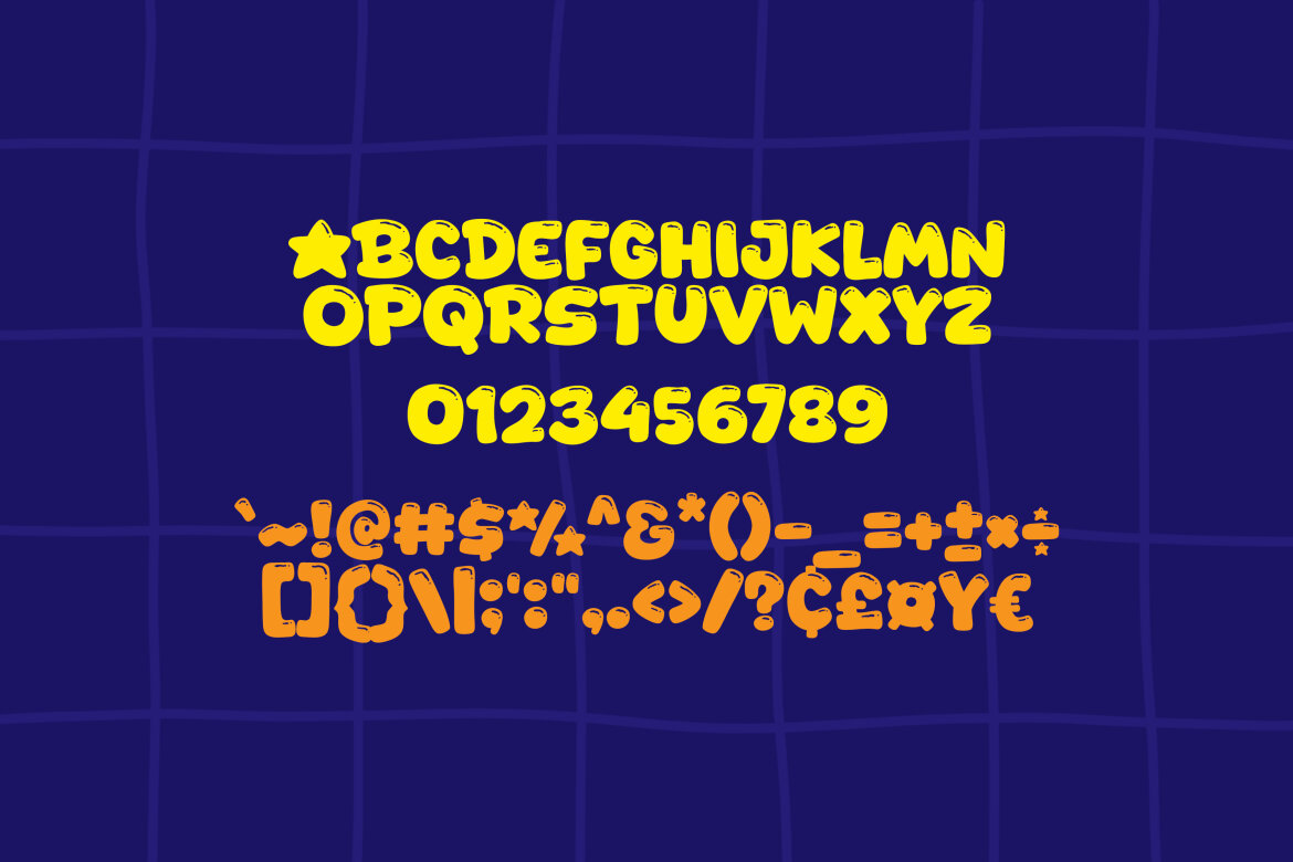 Starbim FREE Font - view 4