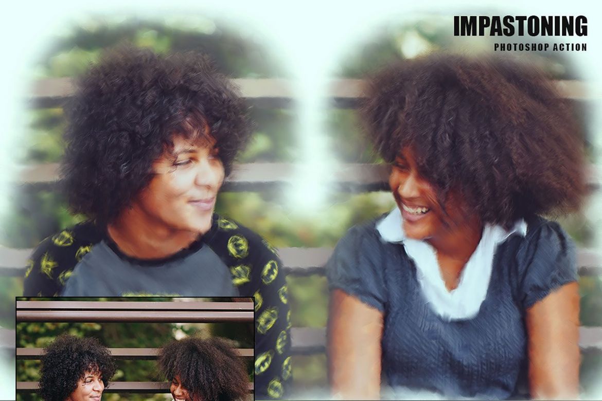 Impastoning Photoshop Action - view 6