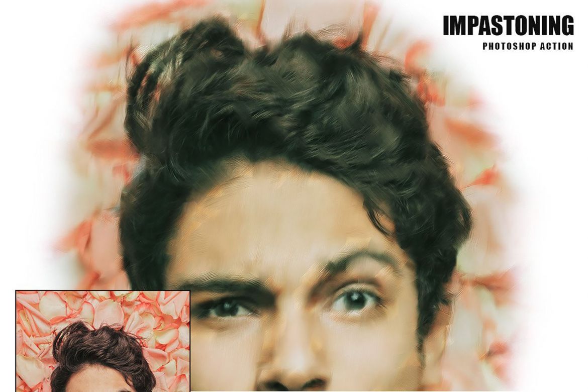 Impastoning Photoshop Action - view 8