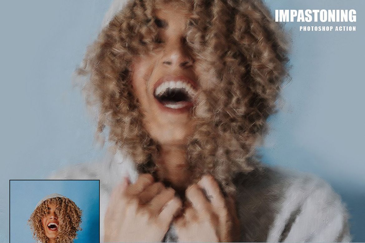 Impastoning Photoshop Action - view 10