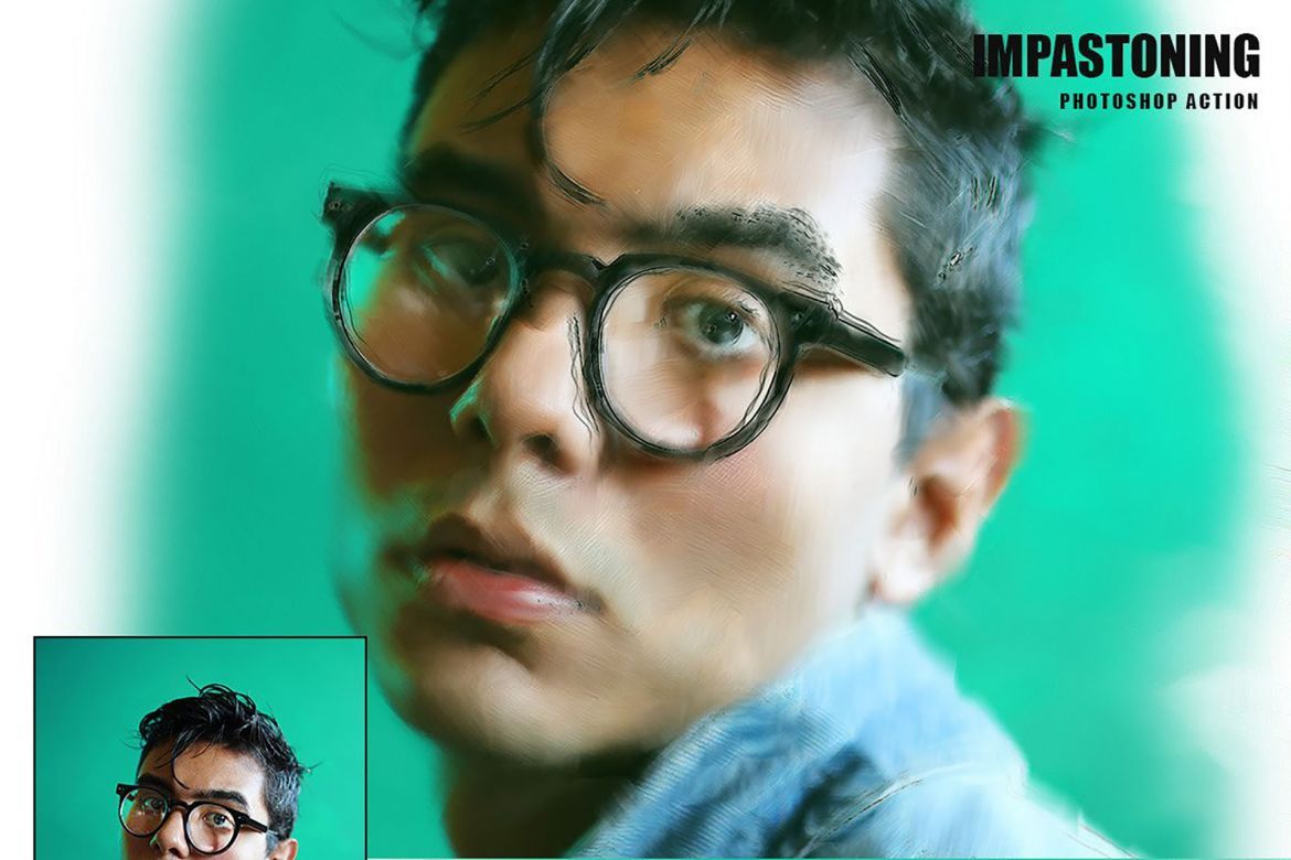 Impastoning Photoshop Action - view 12