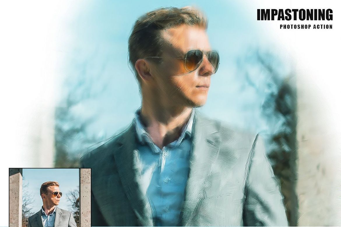 Impastoning Photoshop Action - view 13