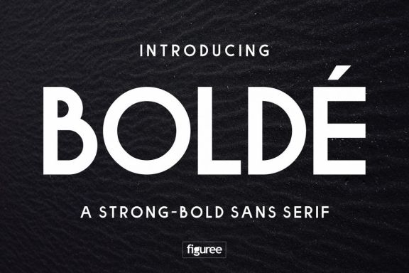 Bolde Font Family