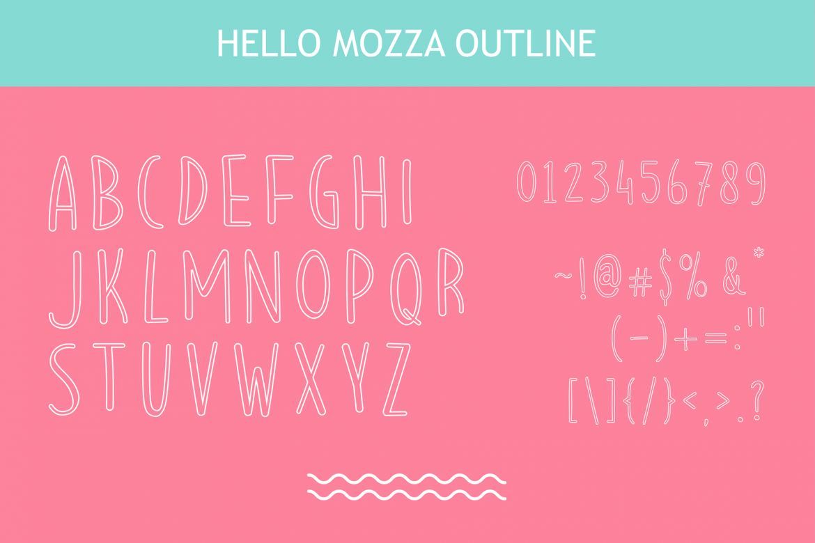 Hello Mozza Font - view 7
