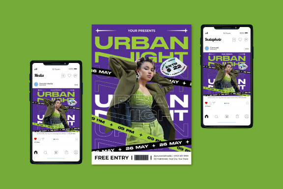 Night Party Free Flyer