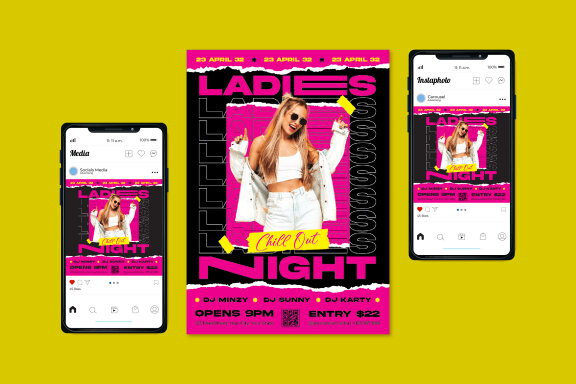 Night Party Free Flyer