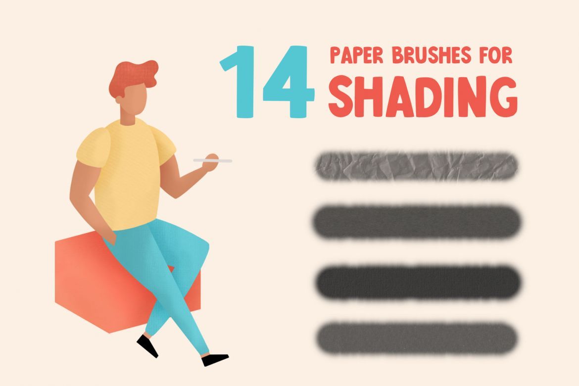 Fabric & Paper Procreate Brushes alt